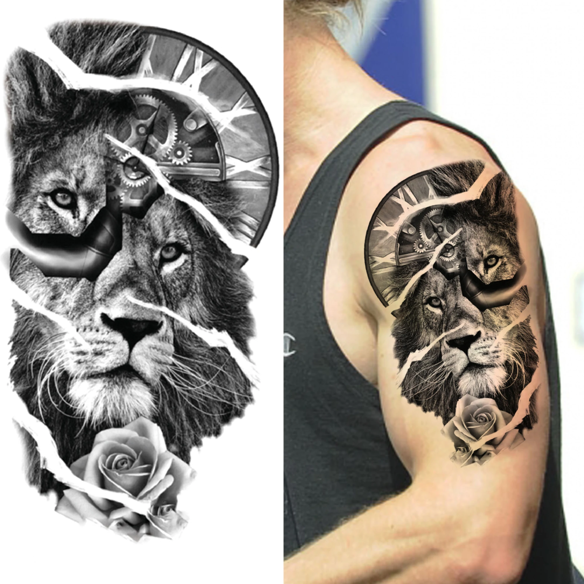 86 Remarkable Lion Tattoos As Chest Tattoos  Psycho Tats