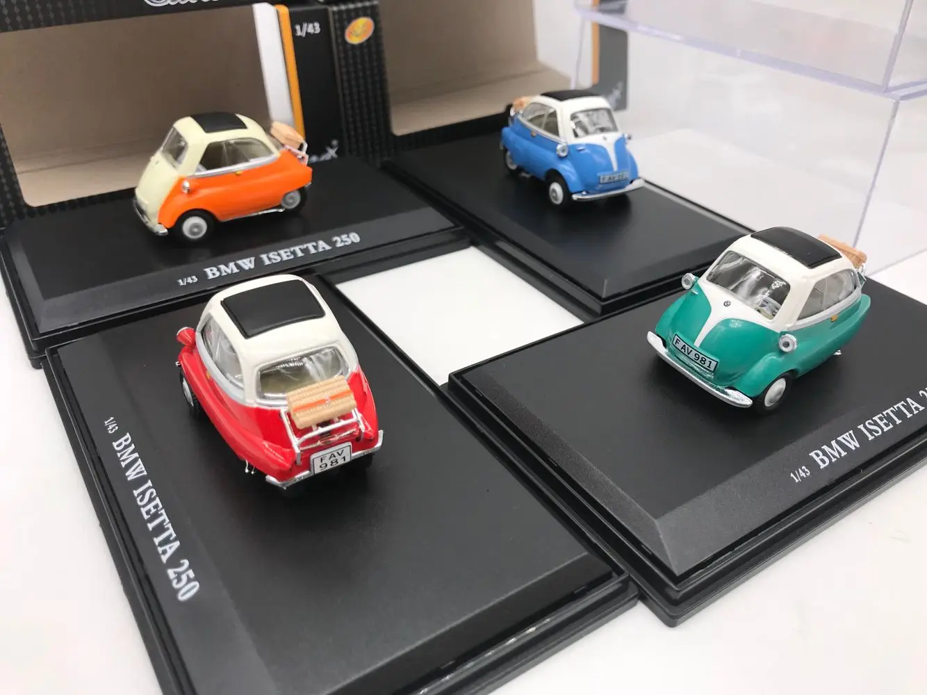 bmw isetta diecast model