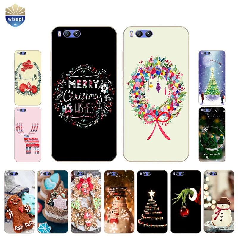 Чехол для телефона Xiaomi 6 чехол 4c/4i Redmi 4X Note 5A Pro 4 мягкий ТПУ Merry X'mas|case s|note 5 phone casecase m