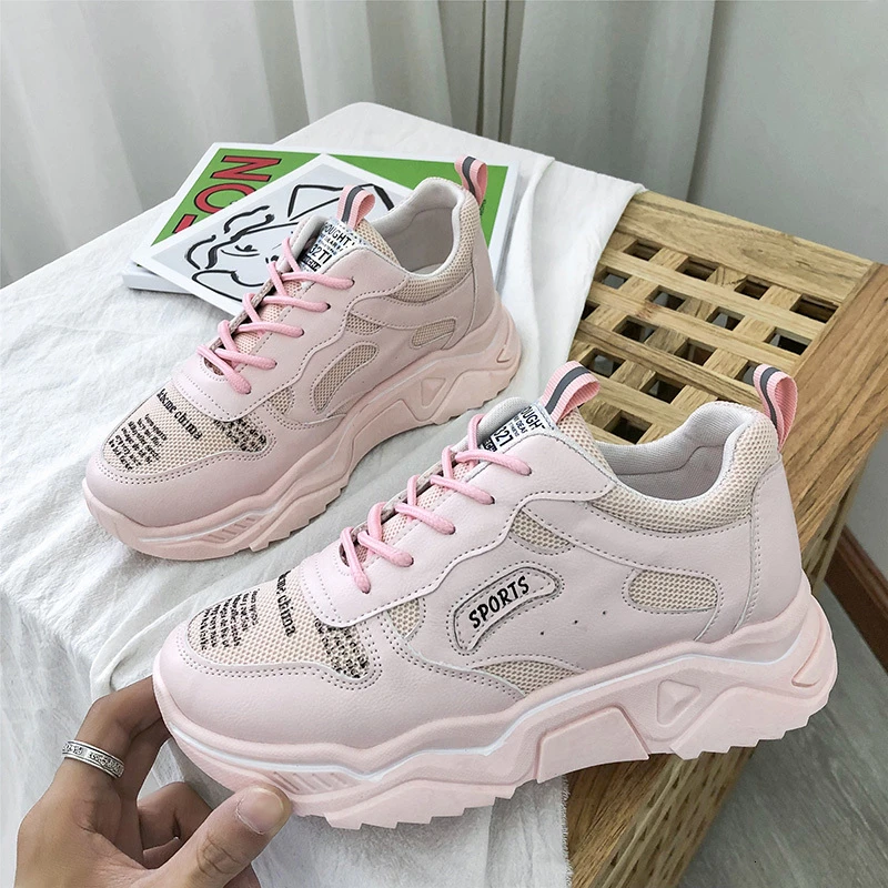 pink dad shoes