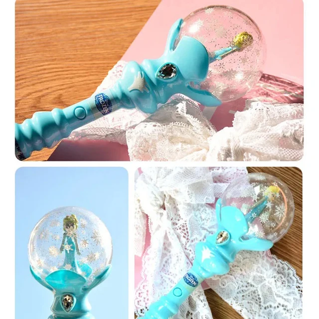 Disney Frozen 2 elsa anna princess Music Magic wand Girl Toys with Original  box  Makeup Toys Birthday Christmas Gift 4