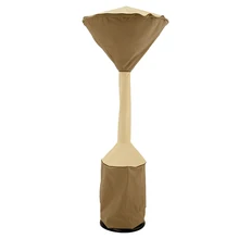 Лето Зима Патио Нагреватель Крышка мебель протектор открытый сад 210D ткань Оксфорд сверхмощный Водонепроницаемый стоячий круглый