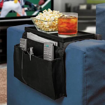

6 Pockets Sofa Handrail Storage Bag Couch Armrest Arm Rest Organizer Remote Control Holder Bag Organizer Home Accessories