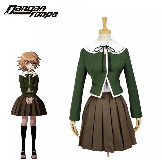 Danganronpa-Chihiro-Fujisaki-Cosplay-women-School-Uniform-Coat-Shirt-Dress-Outfit-Anime-Cosplay-Costumes-and-wig.jpg_640x640