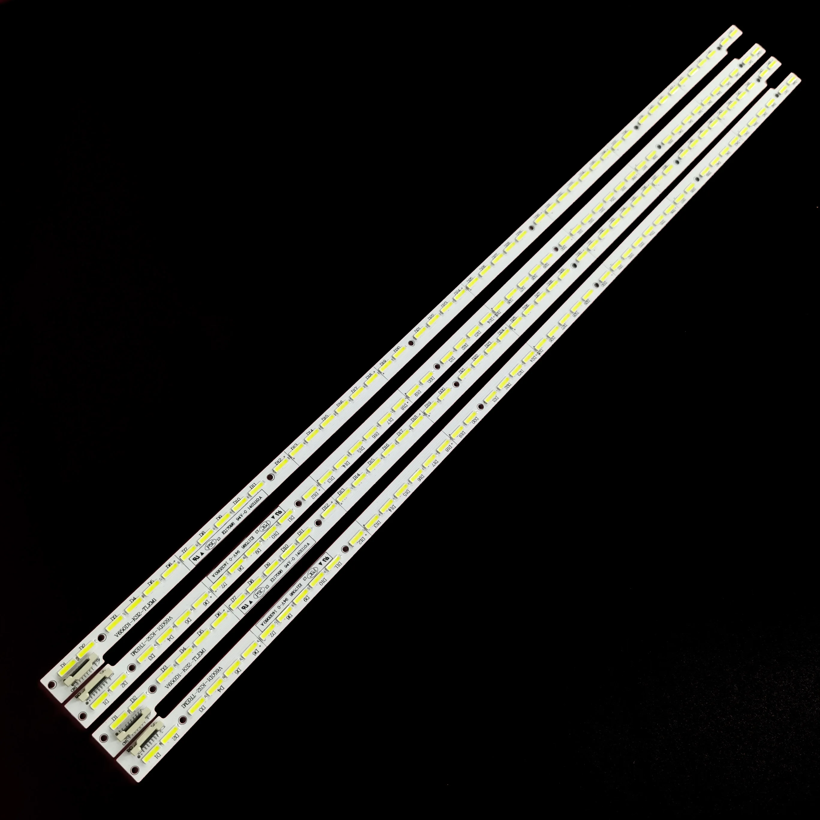 LED Backlight strip V650DK1-KS2-TLEM03 V650DK1-KS2- TREM03 For  D65F351 65PUK7120/12  V650HP1-LS6 SN065LD690-FDTVS 3