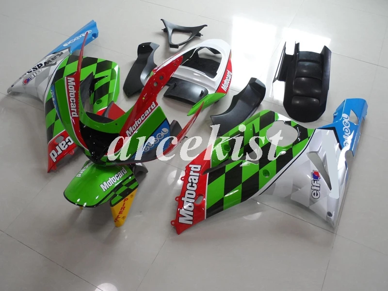 ABS мотоцикл обтекатели комплект подходит для kawasaki Ninja ZX6R 636 2003 2004 6R 03 04 ZX-6R комплект на заказ Белый Черный