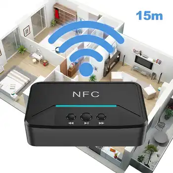 

Desktop Bluetooth 5.0 Receiver NFC Wireless USB Audio for Speaker Plug and Play New