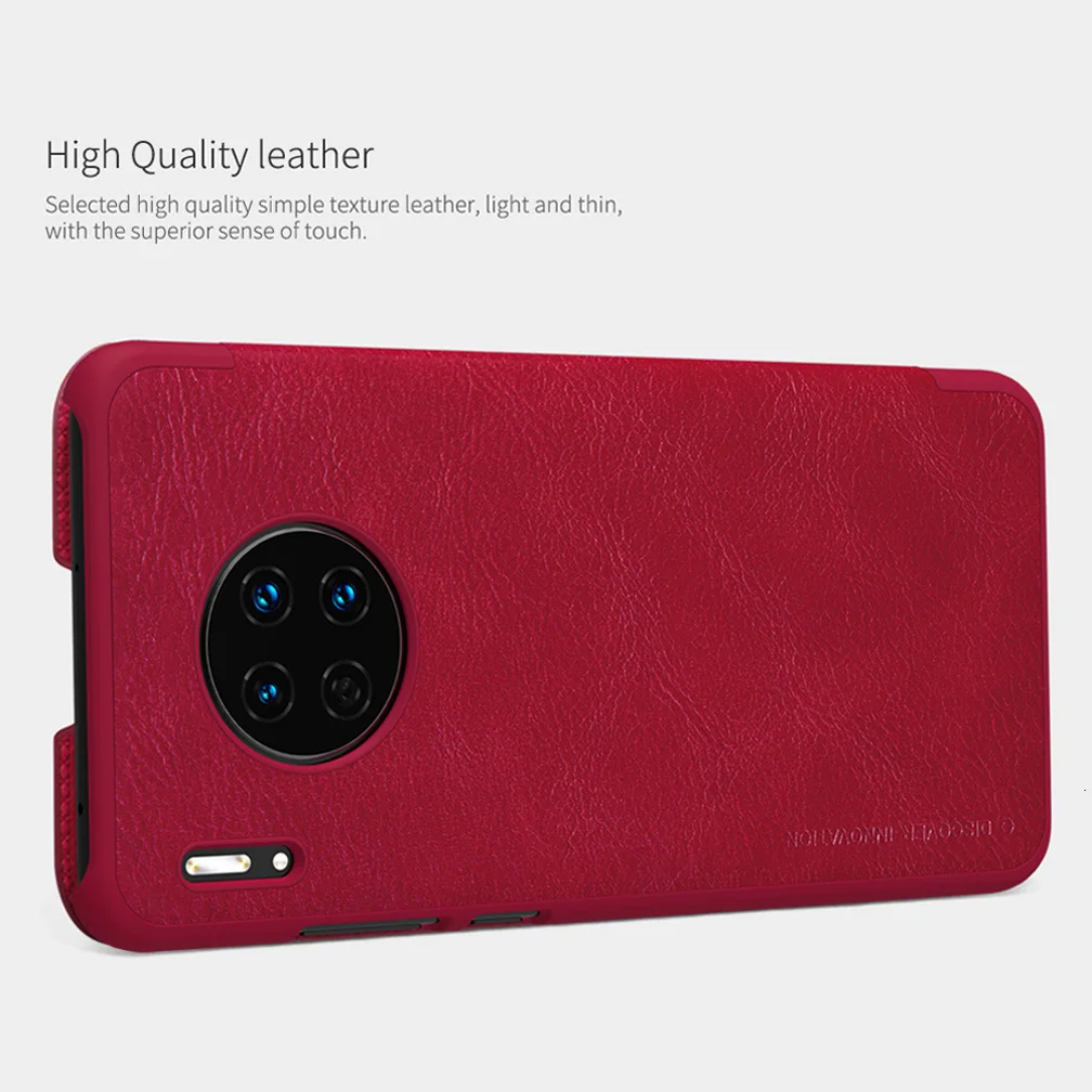 Для Huawei Mate 30 чехол NILLKIN Винтаж Qin смарт функция пробуждения и сна для Huawei Mate 30 Pro 5G чехол Флип кожаный чехол