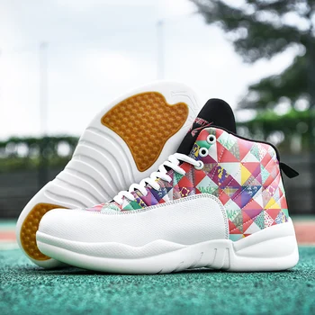 

Jordan Shoes Men's Basketball Shoes High Top Anti-skid Boots Men Women Sports Shoes Basket Homme Outdoor Trainer Couple Sneakers