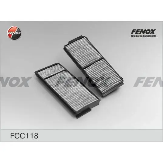 Фильтр салона MAZDA 3/5 03- угольный(упак.2шт.) FENOX FCC118