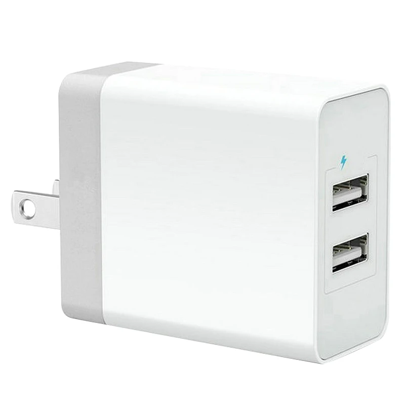 Зарядное устройство Tracel 5 V/4.8A Usb зарядное устройство 2 порта настенная Зарядка адаптер питания зарядное устройство для мобильного телефона для Iphone Ipad ноутбука(Us Plug