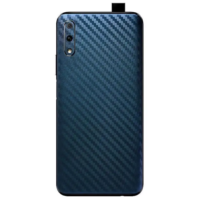 10 шт. для huawei honor 9x/8x pro 3D градиентное углеродное волокно полное заднее покрытие Наклейка защитная пленка для телефона