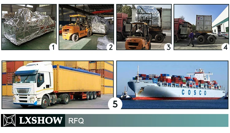 LXSHOW cnc optical fiber laser cutter 7