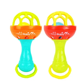 

Baby Rattles Toys Soft Grab Teether Hand Rattle Bell Early Educational Toys Baby Cradle Toys 0-12 Months