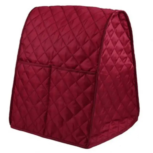 Пылезащитная водонепроницаемая ткань стеганый блендер крышка Органайзер сумка для кухонного миксера-35 - Цвет: red