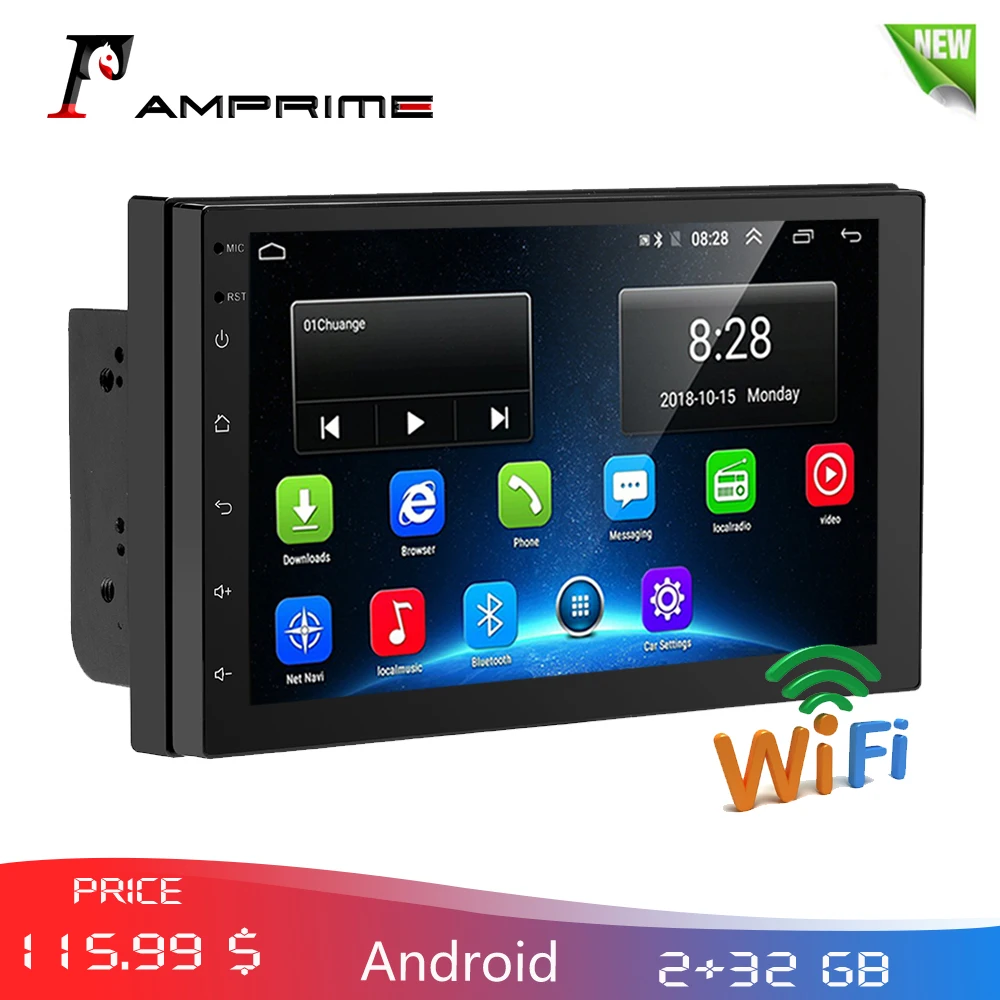AMPrime 2 din Автомобильный мультимедиа 7 AMPrime 2 din Автомобильный мультимедиа 7