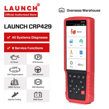 

Launch CRP429 Car Diagnostic Tool Automotive Scanner All System Test Auto Scan Tools Autoscanner Diagnostics PK CRP429C MK808
