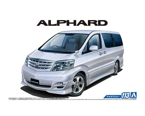 1/24 Toyota NH10W Alphard G/V MS/AS ཁ самодельная сборка модель автомобиля 05749|Наборы для