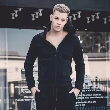  Xiaomi Men Plus velvet warm jacket Sweatshirt Windproof Comfortable Reflective design Casual coat F