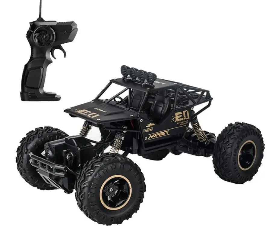 

27cm Remote control car 1:16 2.4G alloy Four-wheel remote control vehicle toy model cross-country vehicle rock climbing car