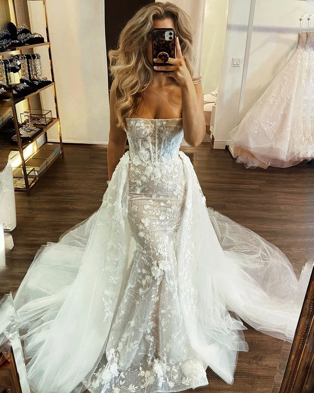 Paillettes Abito Da Sera Fai Te Pizzo Applique Floreale Ricamo Costume - Foto 4