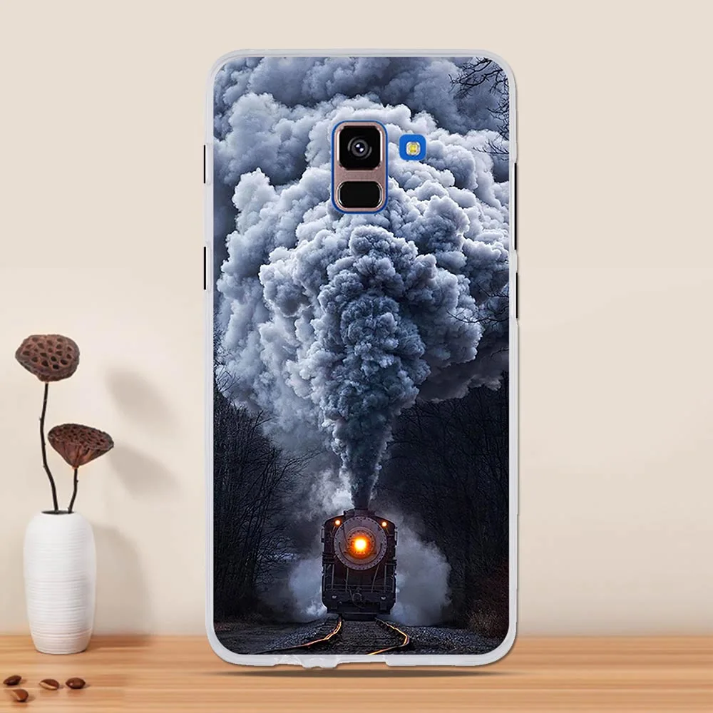 31 Чехол для samsung Galaxy A8 Plus чехол Капа Coque чехол из термополиуретана и силикона для samsung A8 Plus A 8+ A730F Чехол протектор бампер - Цвет: 31
