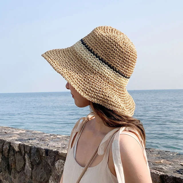 Chapeau de paille Femme Panama Accessoires Plage Mode Summer 2020