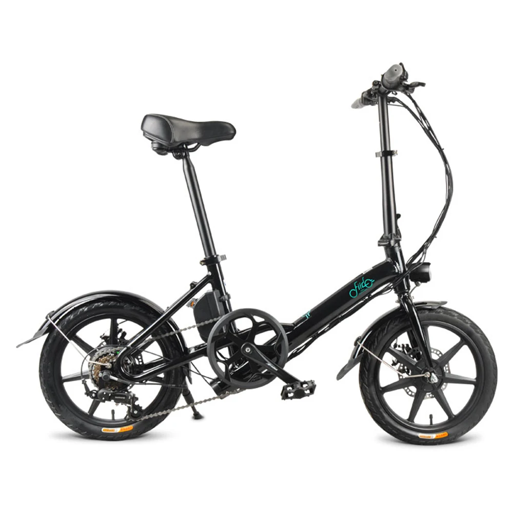 FIIDO Bike 16 Inch Variable Speed Folding Power Assist Electric Bicycle Moped E-Bike 250W Brushless Motor 36V 7.8AH E-Bicycle