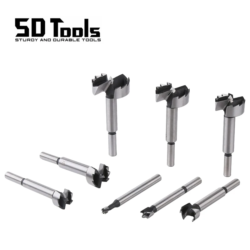 Forstner Wood Boring Drill Bit, Hole Puncher, 1/4" - 1" Diameter, For Woodworking, 7 Pieces In 1 Set - Foto 8