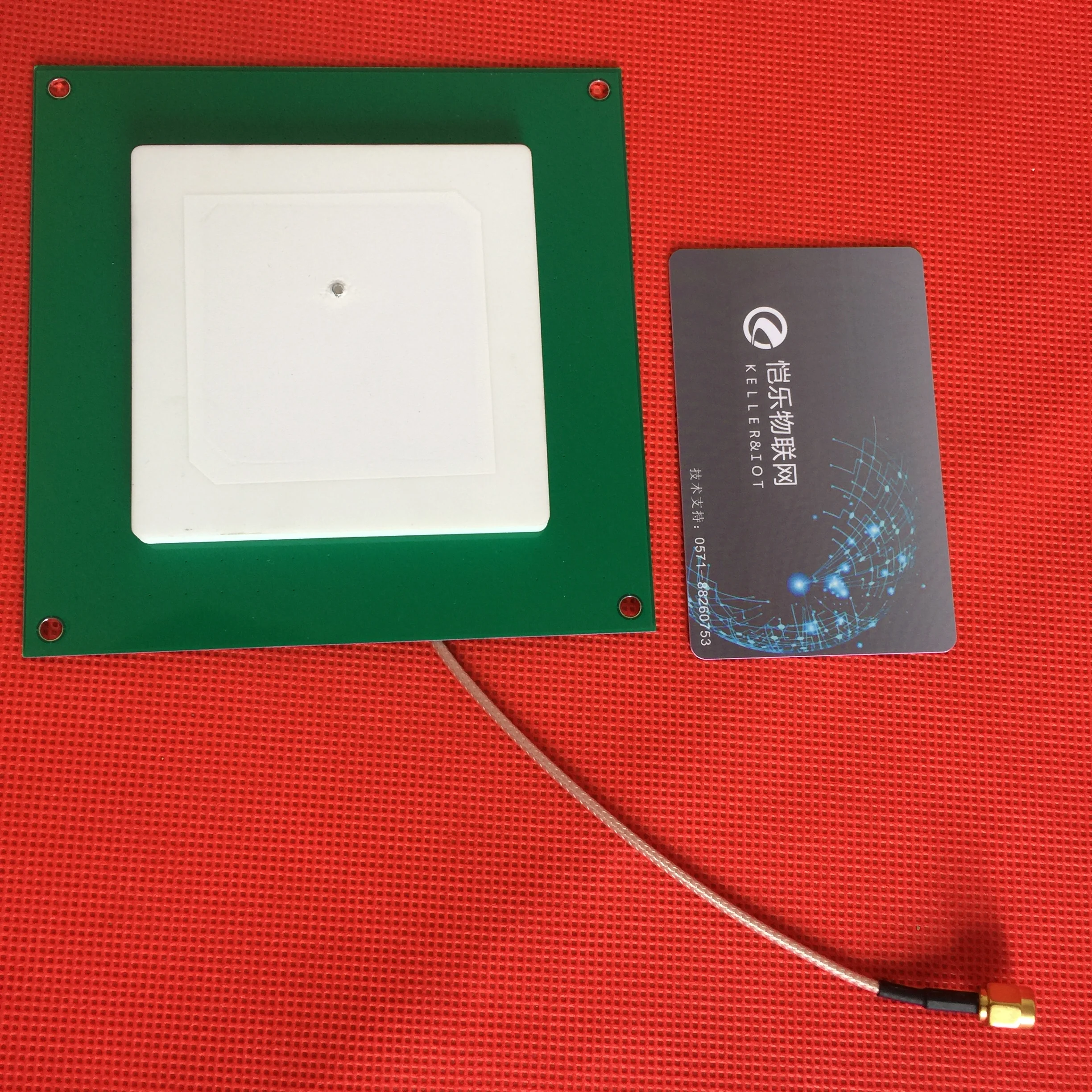 12080 UHF керамическая RFID антенна УВЧ пассивная антенна PCB