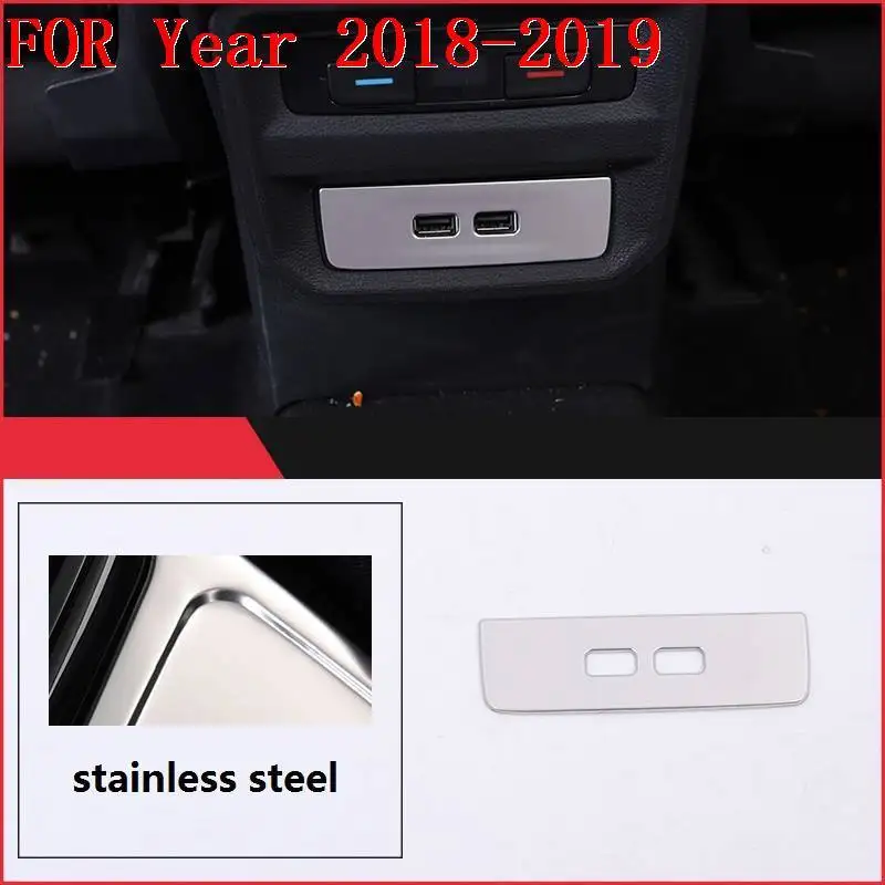 Control System Interior Promote Auto Automobile Modified Decorative Trim Car Styling Parts Bright 18 19 FOR Volkswagen Tayron - Название цвета: Version B