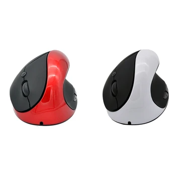 

Ergonomic Rechargeable 2.4G Wireless 6Keys Optical Vertical Mouse Mice Rechargeable Battery Vertical Design for PC