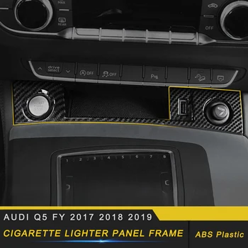 

Car Accessories Cigarette Lighter Panel Cover Trim Frame Sticker Stainless Interior Decoration for Audi Q5 FY 2017-2020
