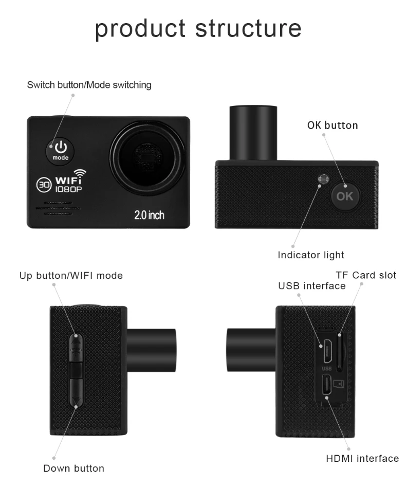 Wireless WiFi electronic eyepiece 20 megapixel new astronomical telescope with micro screen HD