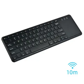 

2.4G Portable Wireless Keyboard with Touchpad and Numpad Ultra-thin Office Home Keypad Computer Keyboard