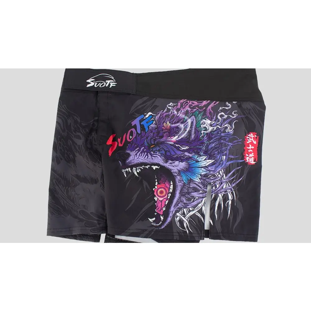 MMA Shorts Breathable Fitness Muay Thai Kickboxing Training