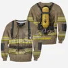 Tessffel bombero bomberos héroe de 3D impreso Sudadera con capucha/sudadera/chaqueta hip-hop de hombres y mujeres colorido estilo casual-4 ► Foto 3/3