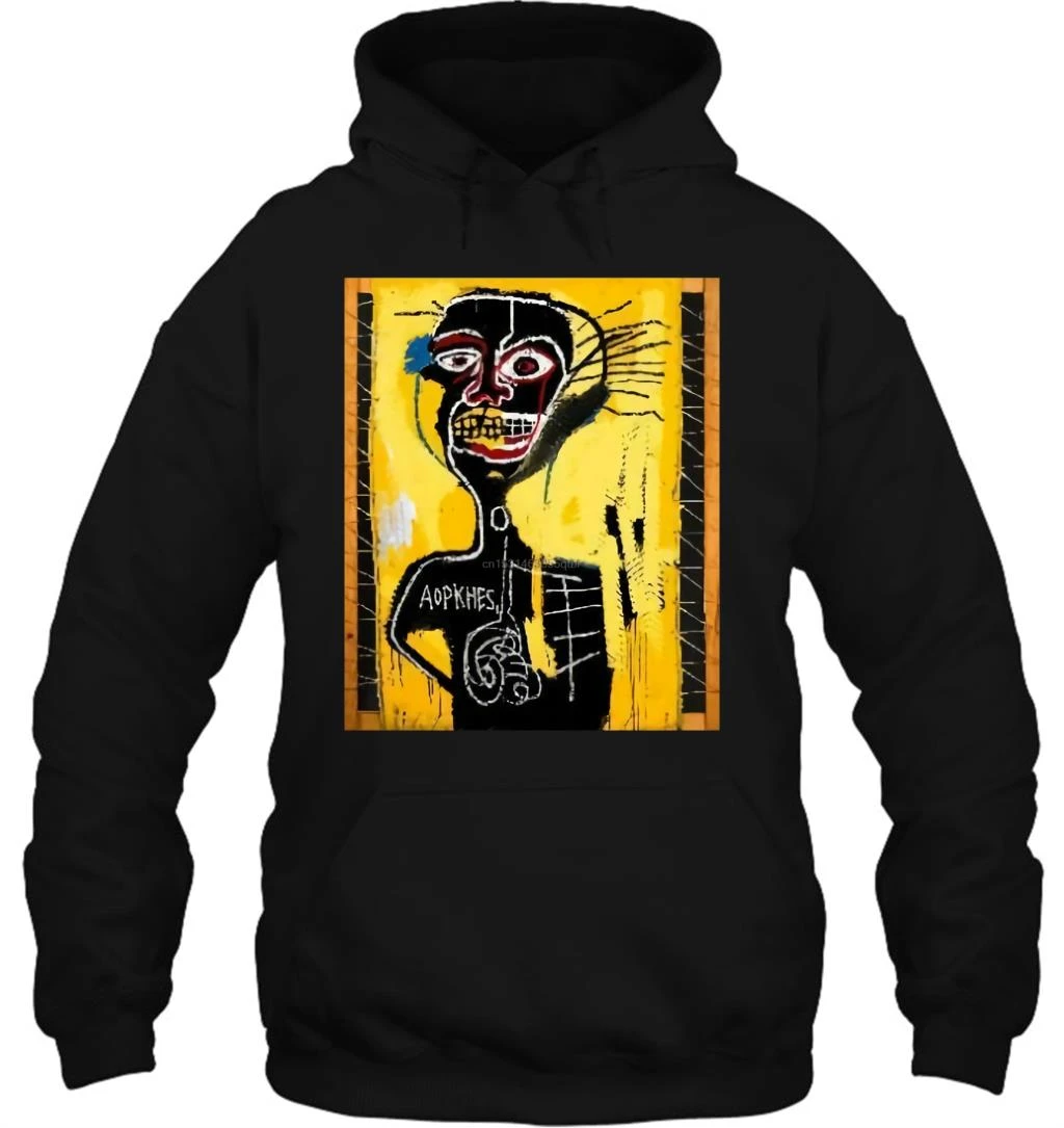 Sudadera con capucha para hombre, nueva Michel Basquiat de americano Artistiat S 2XL, ropa de calle para mujer|Sudaderas con capucha y sudaderas| - AliExpress