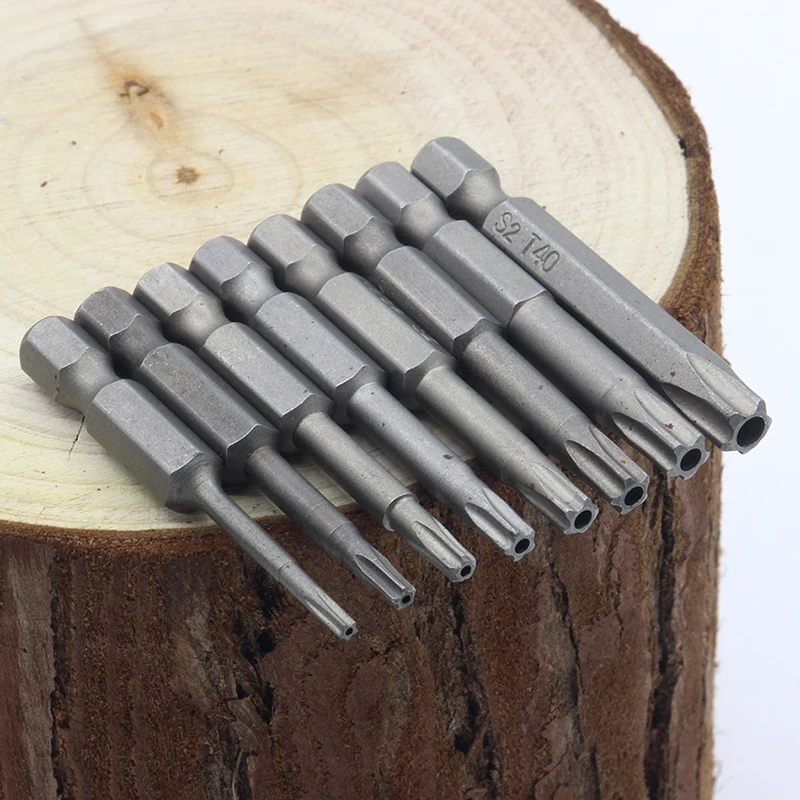 Магнитная отвертка с пятиконечной звездой 1/4 дюйма электрическая пятиугольной