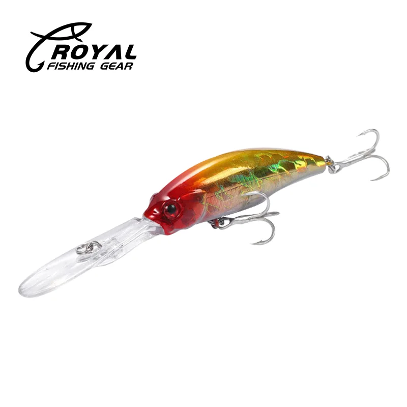 

1Pcs 1.5-4m 10.5g 11cm Hard Bait Minnow Fishing lures Crankbait Wobbler Depth Dive Bass Fresh Salt water