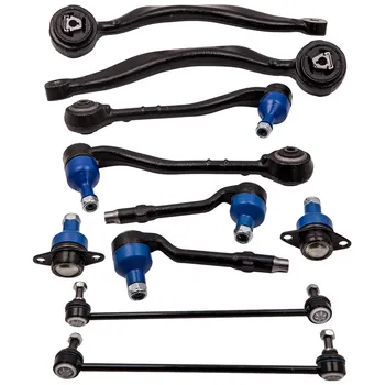 

Front Ball Joint Control Arm Sway Bar Link For BMW X5 E53 00-06 31126760275, K620116, K80452 Black