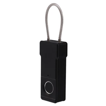

Fingerprint Padlock Smart Padlock Small Lock Keyless USB Rechargeable Cabinet Lock Cabinet Lock
