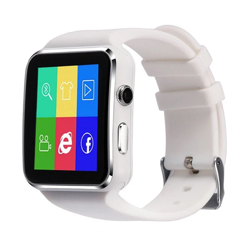

X6 Smart Watch Support SIM TF Card h Camera Smartwatch Bluetooth Dial/with Camera Touch Screen For iPhone Xiaomi Android