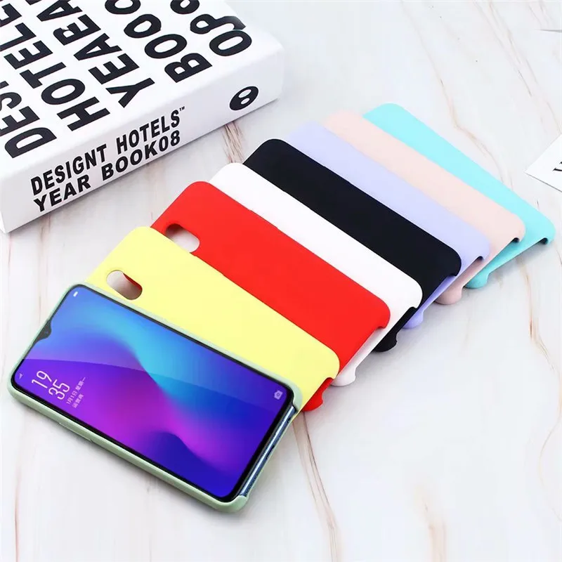 HYSOWENDLY Macaron чехол для телефона OPPO R11 R11s Plus R15 R15X силиконовый Матовый жидкий твердый