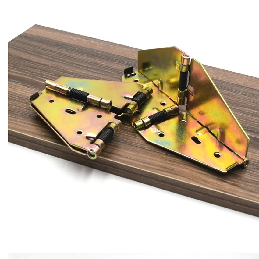 

H24 Activity Board Face Hinge Old-Fashioned round Table Turning Plate Butterfly Hinge Spring Folding Dining Table Hinge Medium