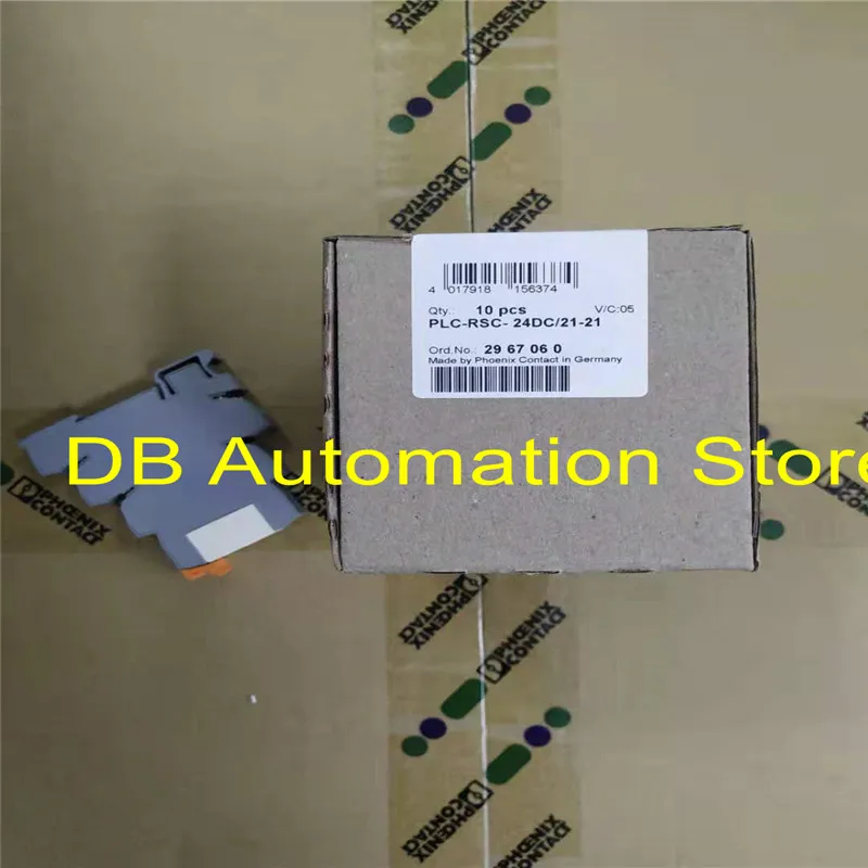 100% Original Sealed PHOENIX   -PLC-RSC- 24DC/21-21 - NO.2967060