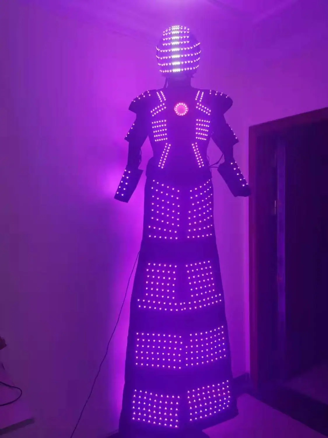 Led Индивидуальные роботы ходунки костюм для сценического представления