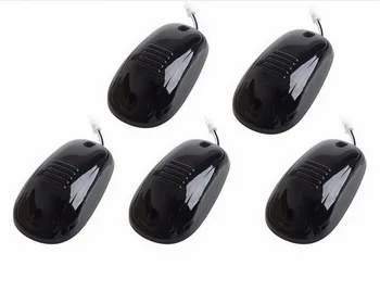 

For Dodge/RAM 99-22 Cab Roof Running Marker Lights Car Amber Led Dust Cover Piranha 5pcs/set 12V 6W Outdoor Smoked Lamp