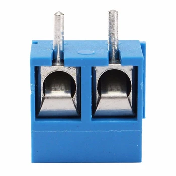 

40x 2-Pin Screw Terminal Block Connector 5.08mm Pitch Panel PCB Mount 2P Poles