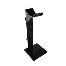 Acrylic Non Slip Headset Holder Universal Freestanding Display Stand Solid Base With Supporting Bar Home Office Accessories